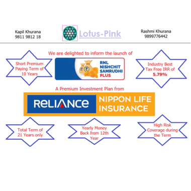 NISCHIT SMRUDHI PLUS - Reliance Nippon Life Insurance